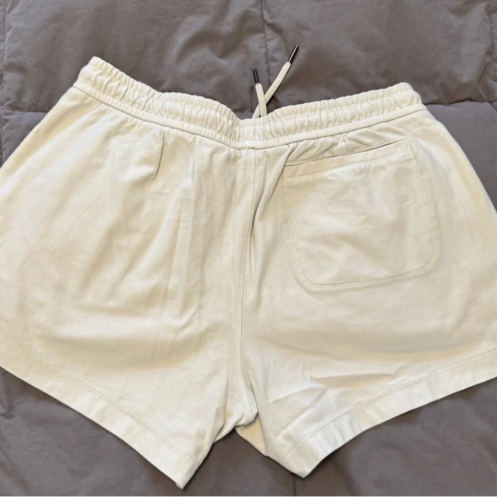 Athleta Women's Cream Athletic Shorts - Picture 4 of 5